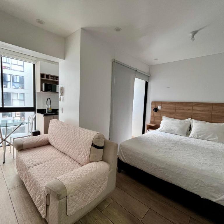 Hermoso Depa estudio, Netflix, wifi, piscina en magdalena del mar - Apartamento de 1 dormitorio - 2