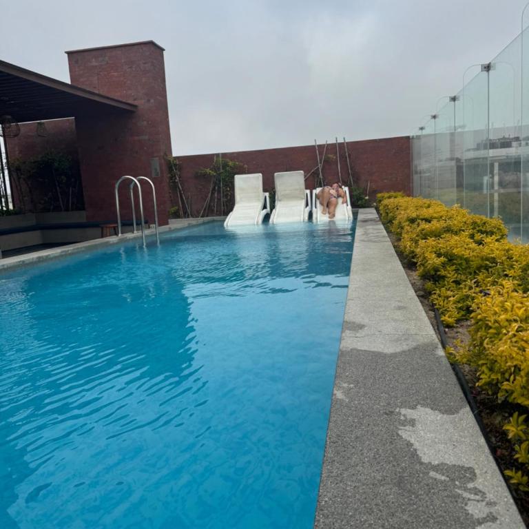 Hermoso Depa estudio, Netflix, wifi, piscina en magdalena del mar - Apartamento de 1 dormitorio - 8
