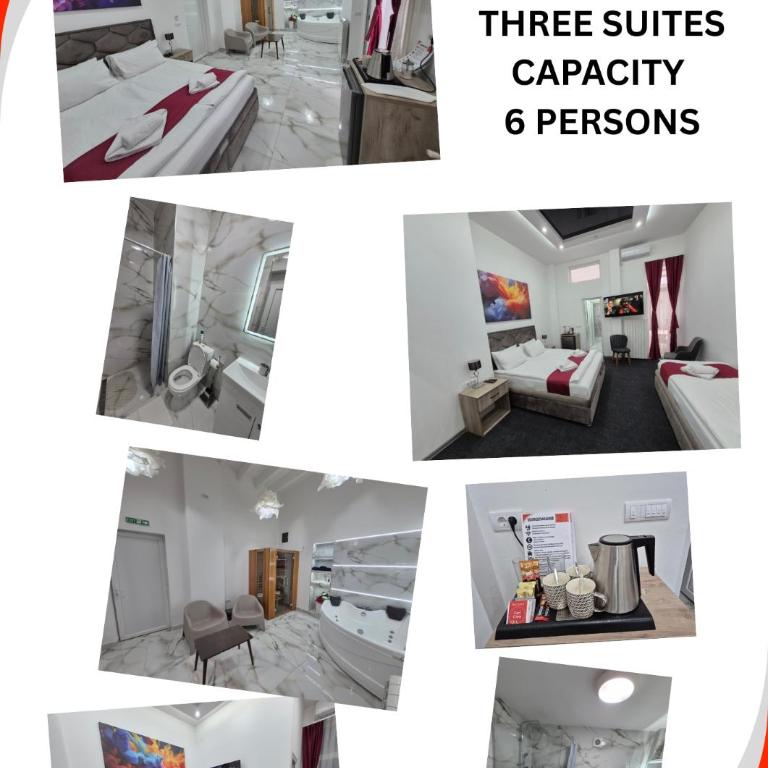 Authentic Belgrade Centre Apartments - Capacity 65 people in the same building - NEW YEAR 2027 offer - Apartman Tipa "Suite" s 3 Spavaće Sobe - 3