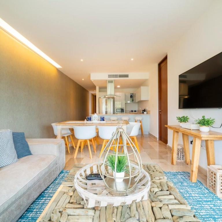 Cruz con Mar 2BR - Private Jacuzzi & BBQ 406 - Apartment - 22