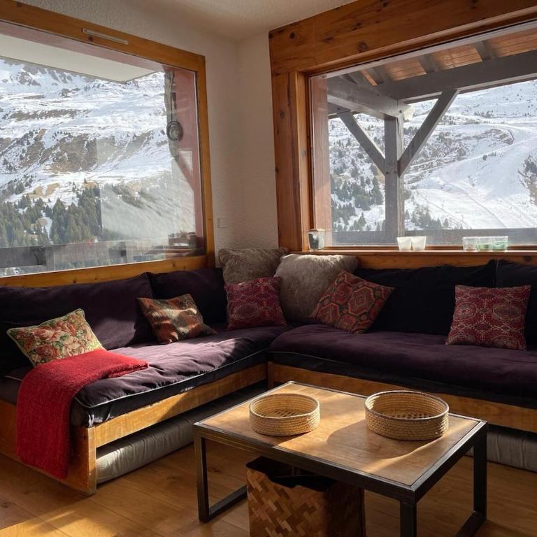L'Arc-en-Ciel-1 Appartement sur les hauteurs du Mottaret avec accès aux pistes - Appartement - 24