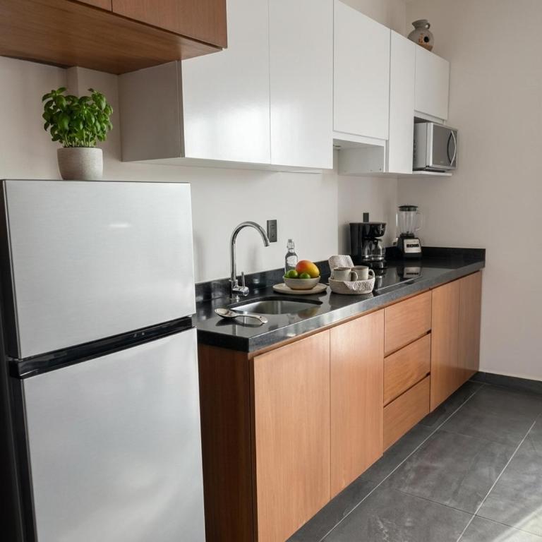 Loft 7, para 4 cerca del Malecón y 2 albercas - Studio Apartment - 15