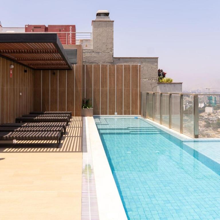 Departamento con terraza - Apartamento de 1 dormitorio - 16
