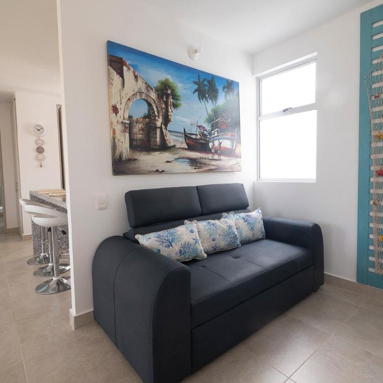 Chic and peaceful stay in Cartagena - Apartamento de 2 dormitorios con balcón y terraza - 43