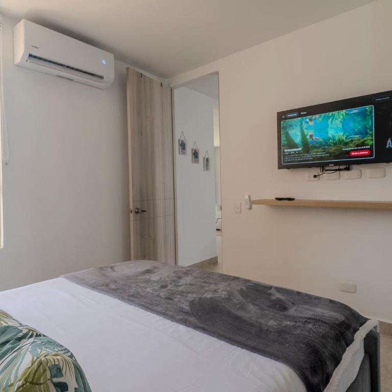 Chic and peaceful stay in Cartagena - Apartamento de 2 dormitorios con balcón y terraza - 13