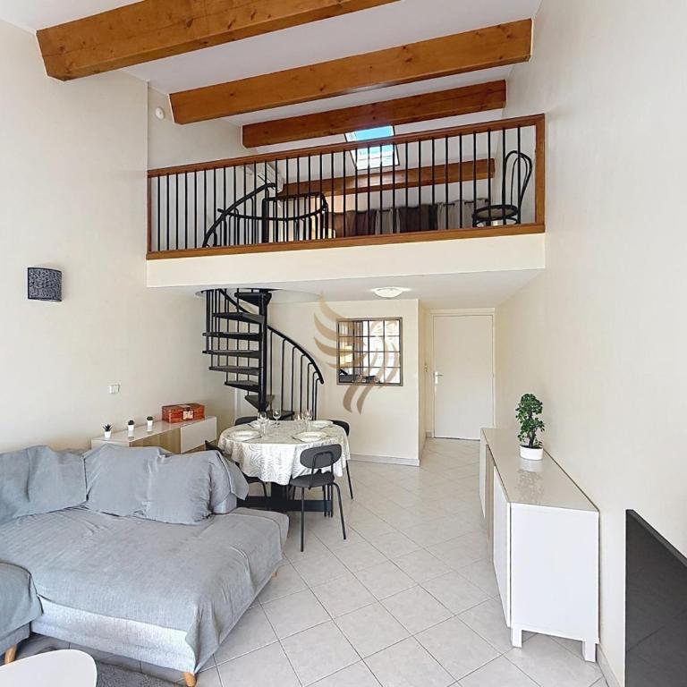 1547 Privilege - 4 pers wifi vue mer piscine garage - Apartamento de 2 dormitorios con vistas al mar - 13