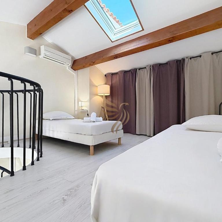 1547 Privilege - 4 pers wifi vue mer piscine garage - Apartamento de 2 dormitorios con vistas al mar - 20