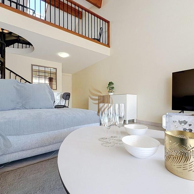 1547 Privilege - 4 pers wifi vue mer piscine garage - Apartamento de 2 dormitorios con vistas al mar - 25