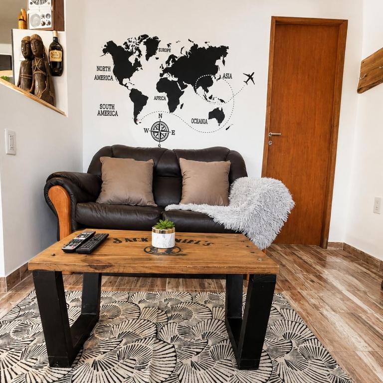 Luminoso departamento PB con asador y Alexa - One-Bedroom Apartment - 1