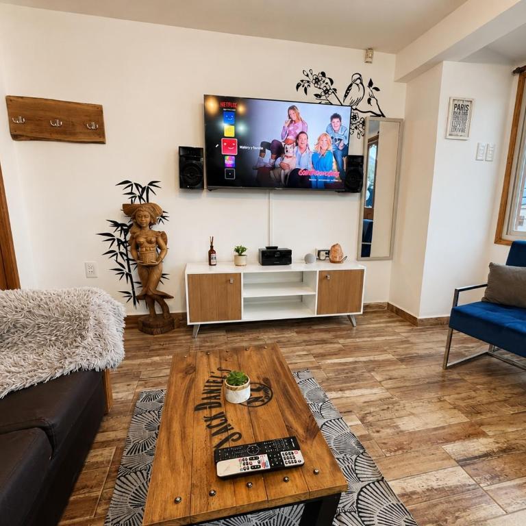 Luminoso departamento PB con asador y Alexa - One-Bedroom Apartment - 4