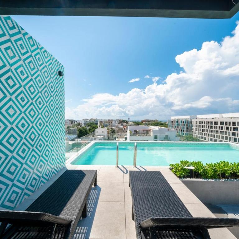 Huaya 101 - Groundfloor Studio w Rooftop Pool - Deluxe Studio - 9
