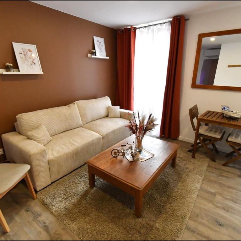 les 4 saisons - Appartement 1 Chambre avec Baignoire Spa - 3