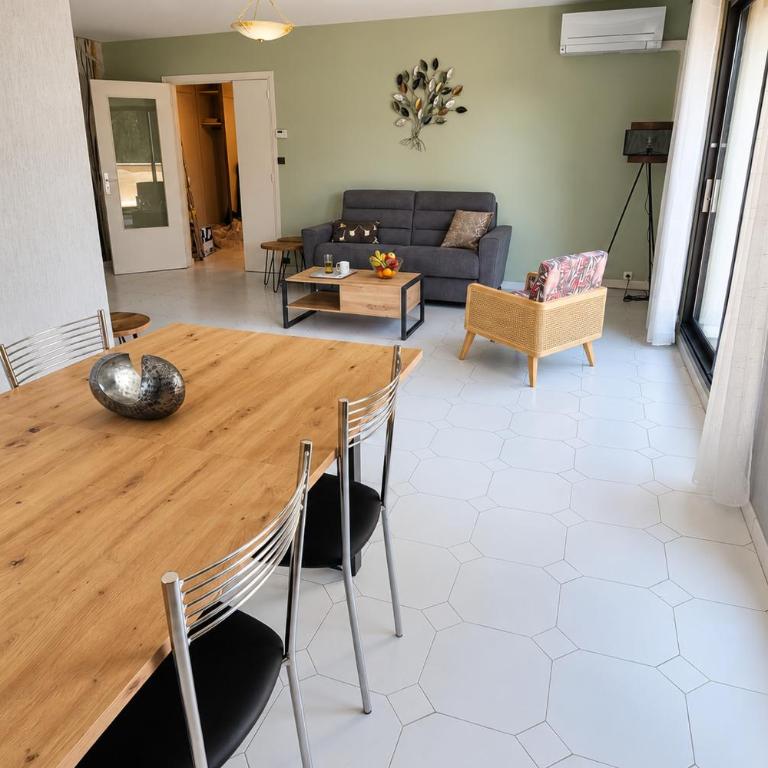CLIM - 1 ch 1 sdb - Terrasse & Parking privé - Apartamento de 1 dormitorio - 6