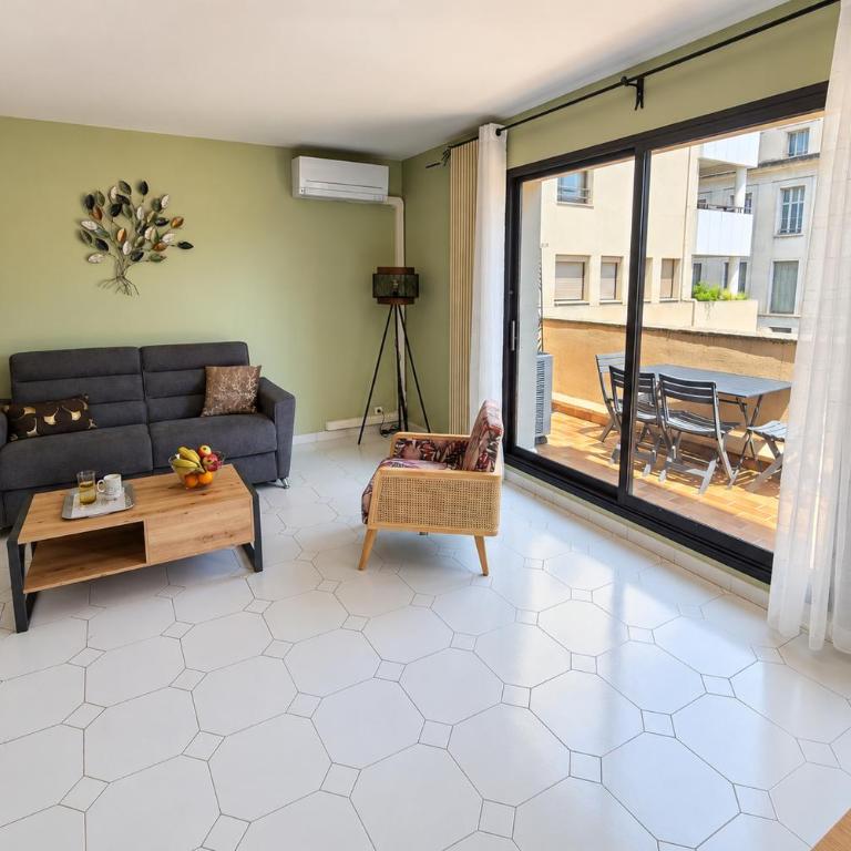 CLIM - 1 ch 1 sdb - Terrasse & Parking privé - Apartamento de 1 dormitorio - 7