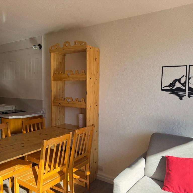Studio rénové, animaux admis - 4 pers., vue pistes - Studio - 8