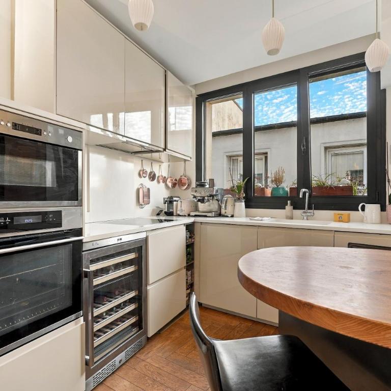 Maison parisienne avec rooftop Buttes-Chaumont - Villa mit 1 Schlafzimmer - 15