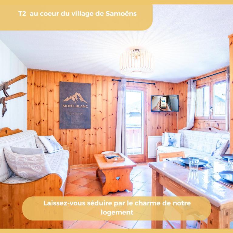 Le Jardin des Neiges I T2 I Samoëns - Apartamento de 1 dormitorio con terraza - 1