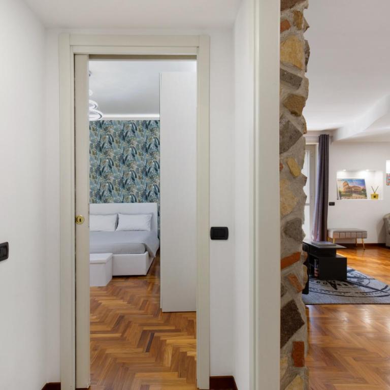 La Casa Di Alice - Metro B - Two-Bedroom Deluxe Apartment with Garden View - 34