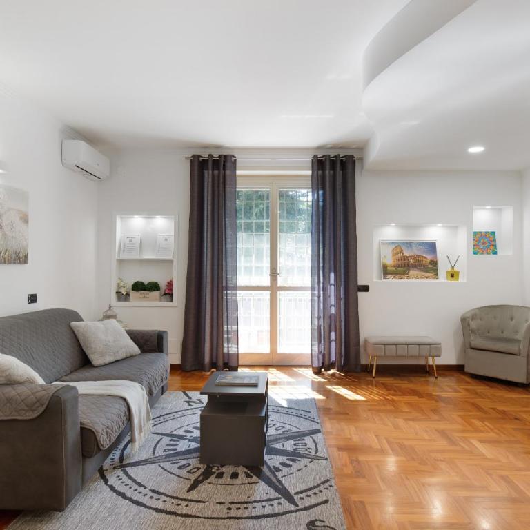 La Casa Di Alice - Metro B - Two-Bedroom Deluxe Apartment with Garden View - 35