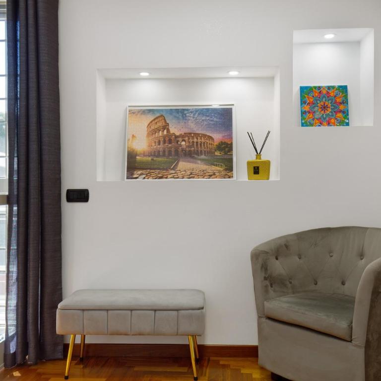 La Casa Di Alice - Metro B - Two-Bedroom Deluxe Apartment with Garden View - 36