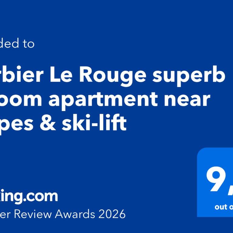 Verbier Le Rouge superb 3-room apartment near slopes & ski-lift - Appartamento con 2 Camere da Letto e con Vista Montagna - 2