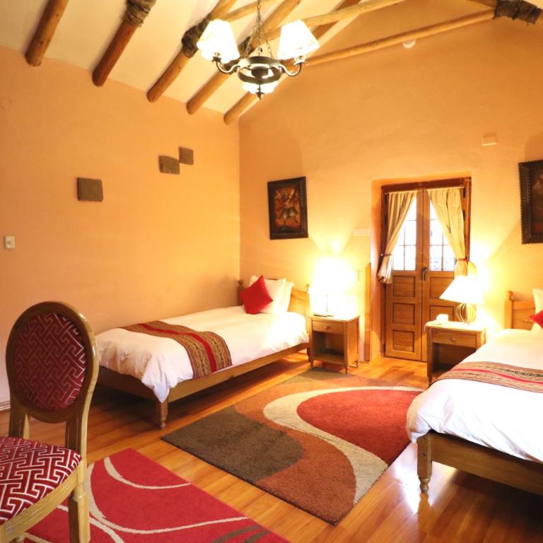 Hotel & Mirador Los Apus - Habitación Doble con balcón - 2 camas - 9