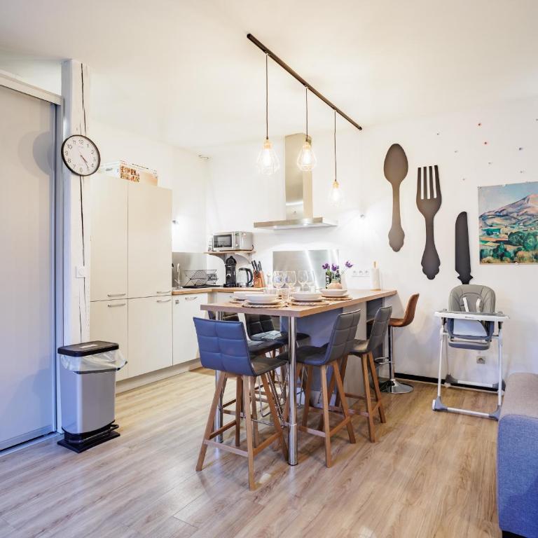 Le Cézanne - Jardin - Parking - Babyfoot - Centre-ville - Apartment mit 2 Schlafzimmern - 13