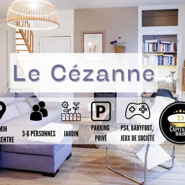 Le Cézanne - Jardin - Parking - Babyfoot - Centre-ville - Apartment mit 2 Schlafzimmern - 1