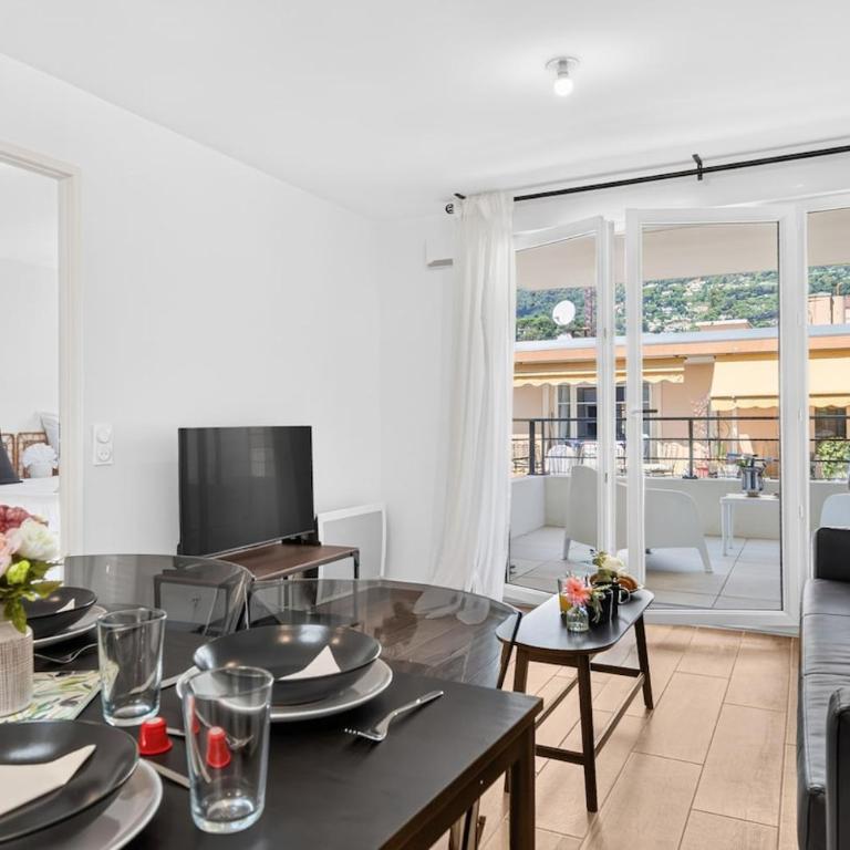 Le Charme de Roquebrune, balcon et salle du sport - Apartment mit 1 Schlafzimmer und Balkon - 7