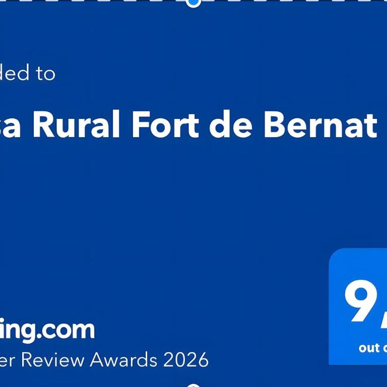 Casa Rural Fort De Bernat - Three-Bedroom House - 25