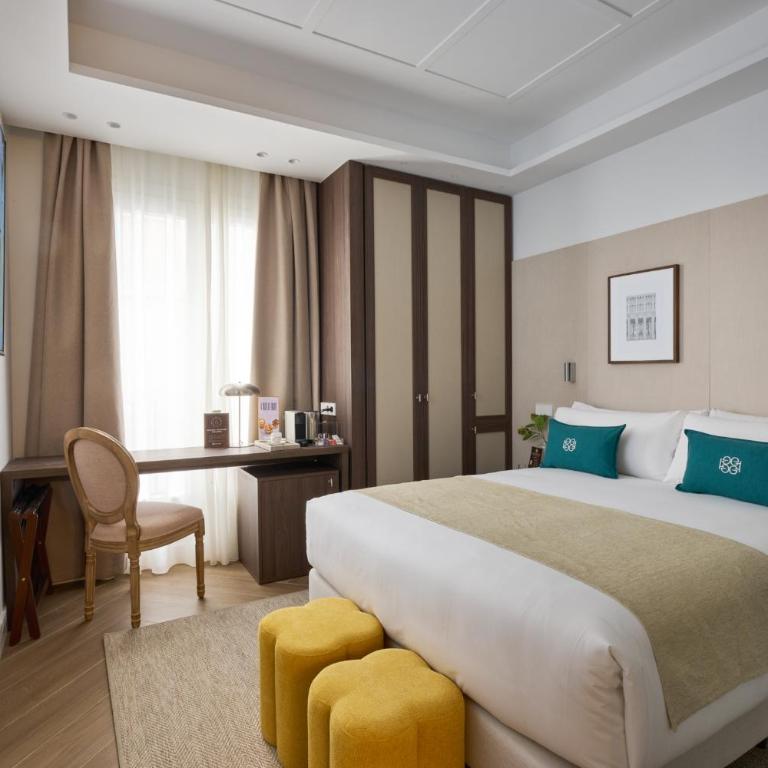 Glinter Plaza de las Cortes - Habitación Doble Deluxe con bañera - 1