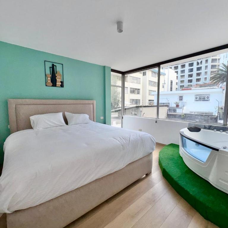 Plaza Nomad, Urban Rooms and Suites private jacuzzi Quito La Carolina - Double or Twin Room - 5