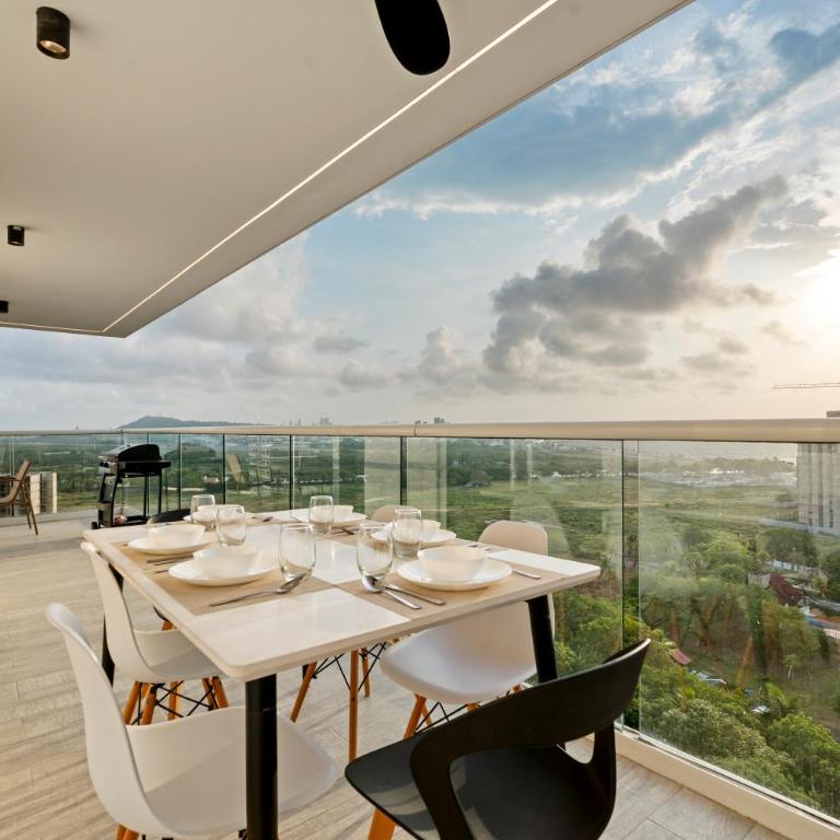 Luxury 2BR w PrivateJacuzzi Beach Pool Dominique - Apartamento de 2 dormitorios con vistas al mar - 24