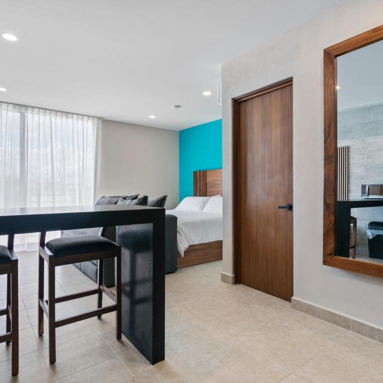 Nuevo loft con alberca a 5 min de la Zona Hotelera - Estudio Deluxe - 6