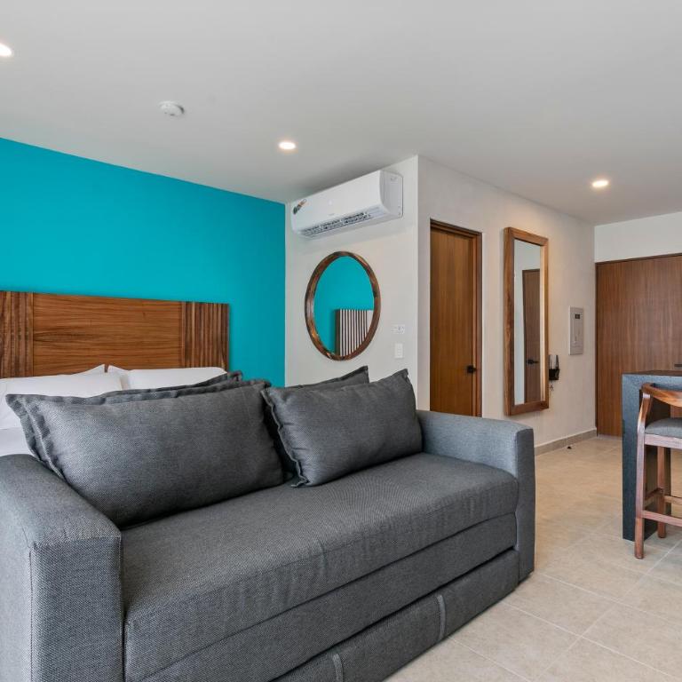Nuevo loft con alberca a 5 min de la Zona Hotelera - Estudio Deluxe - 5