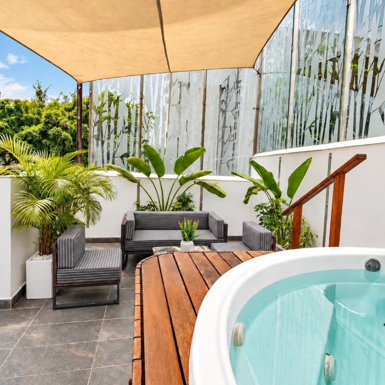 Viktory Boutique Hotel - Apartamento de 2 dormitorios con terraza y bañera de hidromasaje - 15