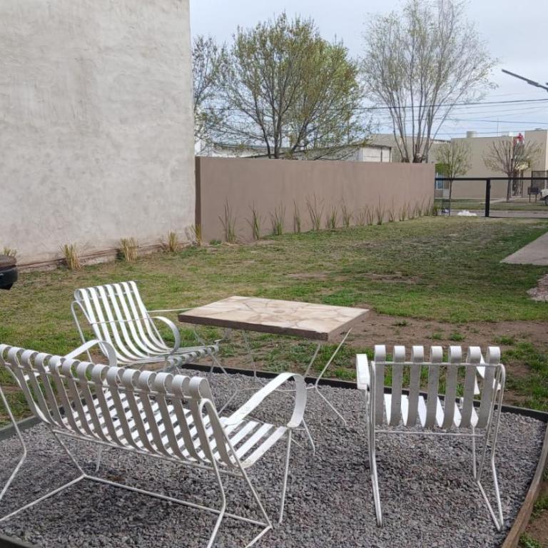 Los Aromos Carhue - One-Bedroom Apartment - 7