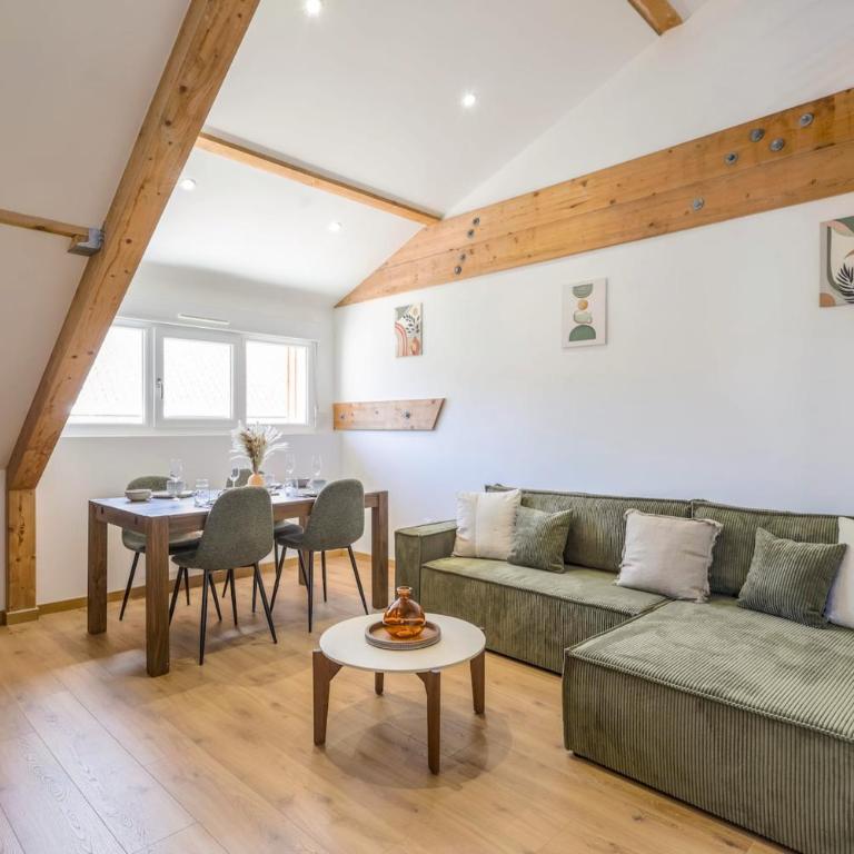 L'Éveil du Lac Stadtzentrum Am See Netflix WLAN Kingsize-Bett - Apartment - 1