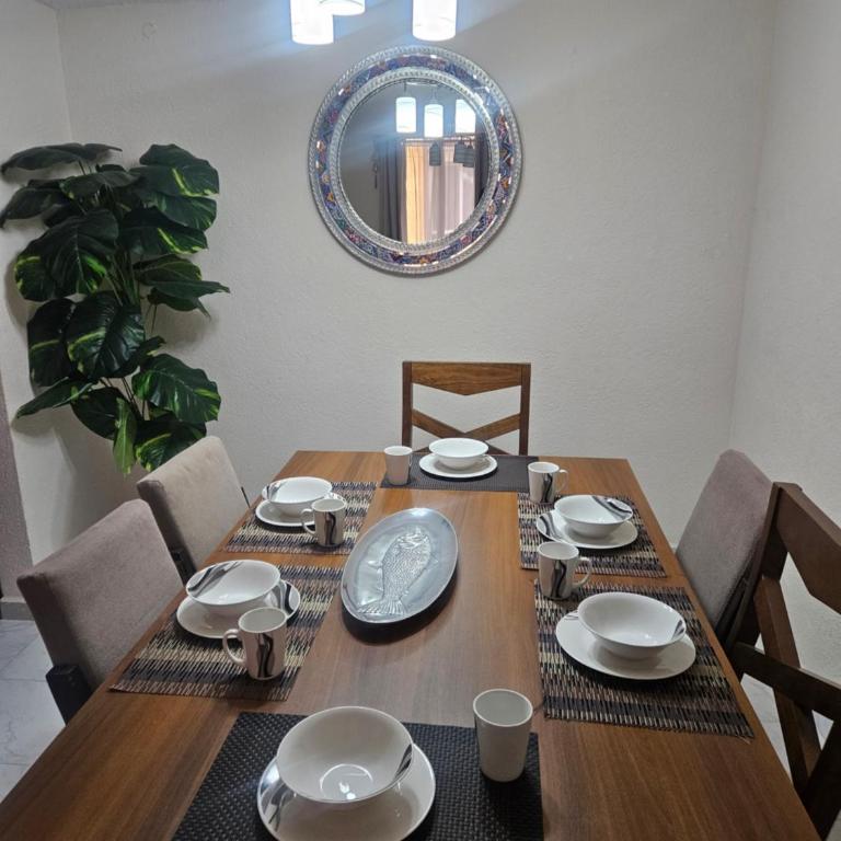 El depa de Natalia a min de aeropuerto y estadio GNP - Apartment mit 2 Schlafzimmern - 18