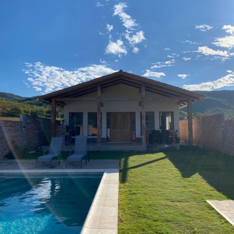 Cabaña Alemán - Apartamento de 2 dormitorios con vistas a la piscina - 5
