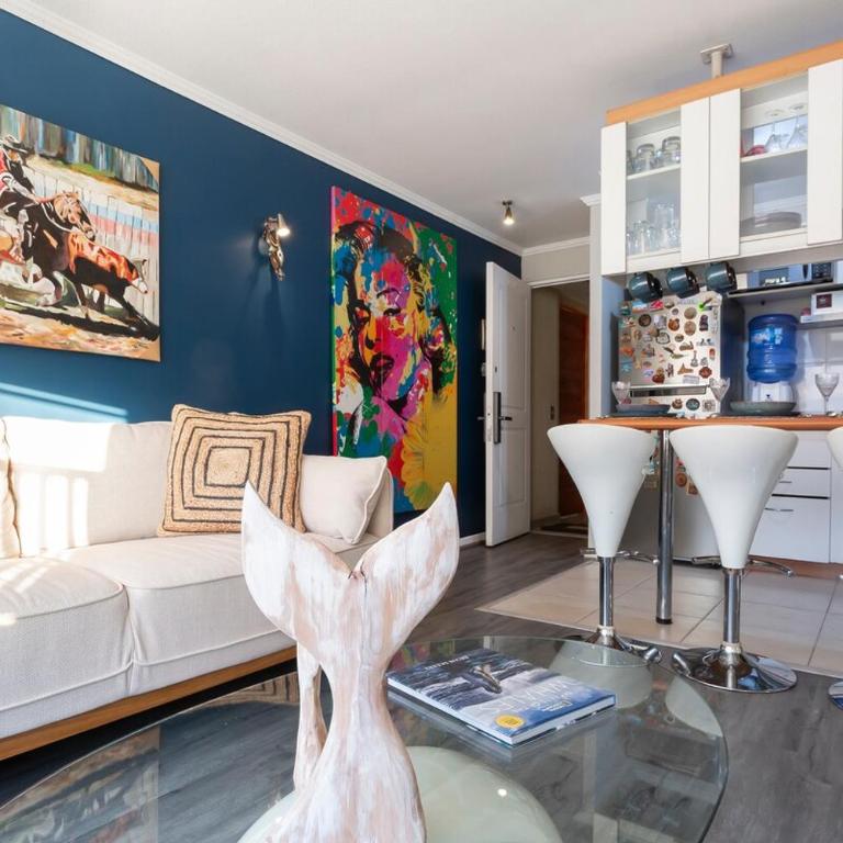 Smart 2D 1B Camas Rosen Terraza AC Alexa - Two-Bedroom Apartment - 33