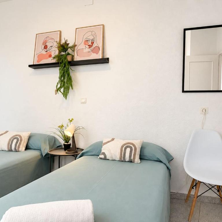 Navarro Ramos - Gomérez - Chambre Lits Jumeaux avec Salle de Bains Privative - 5