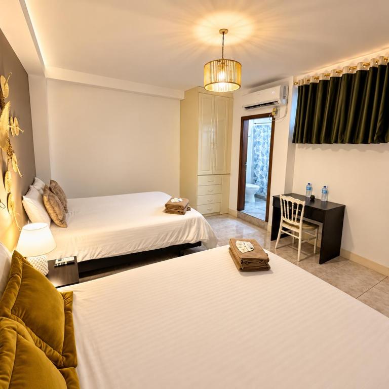 Park View Hostel & Suites - Twin Room with Private Bathroom - 7