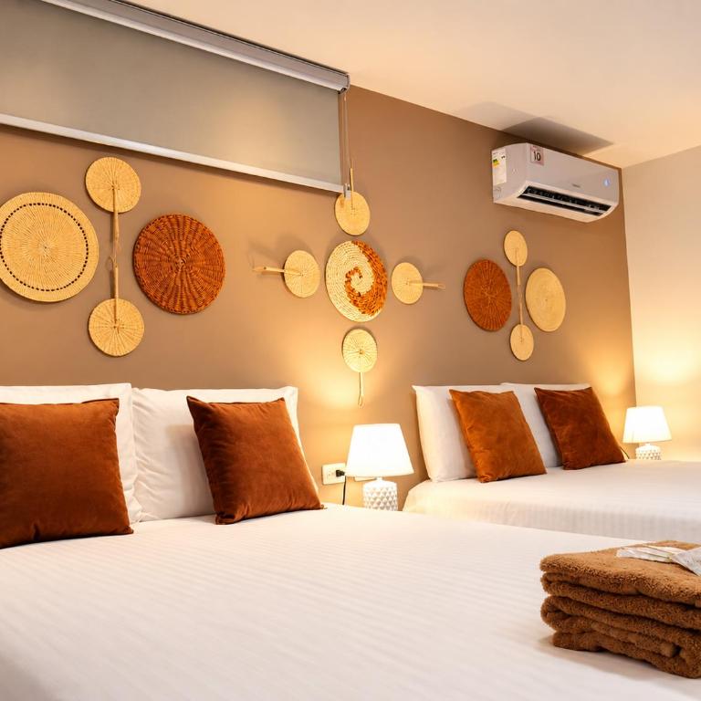 Park View Hostel & Suites - Twin Room with Private Bathroom - 11