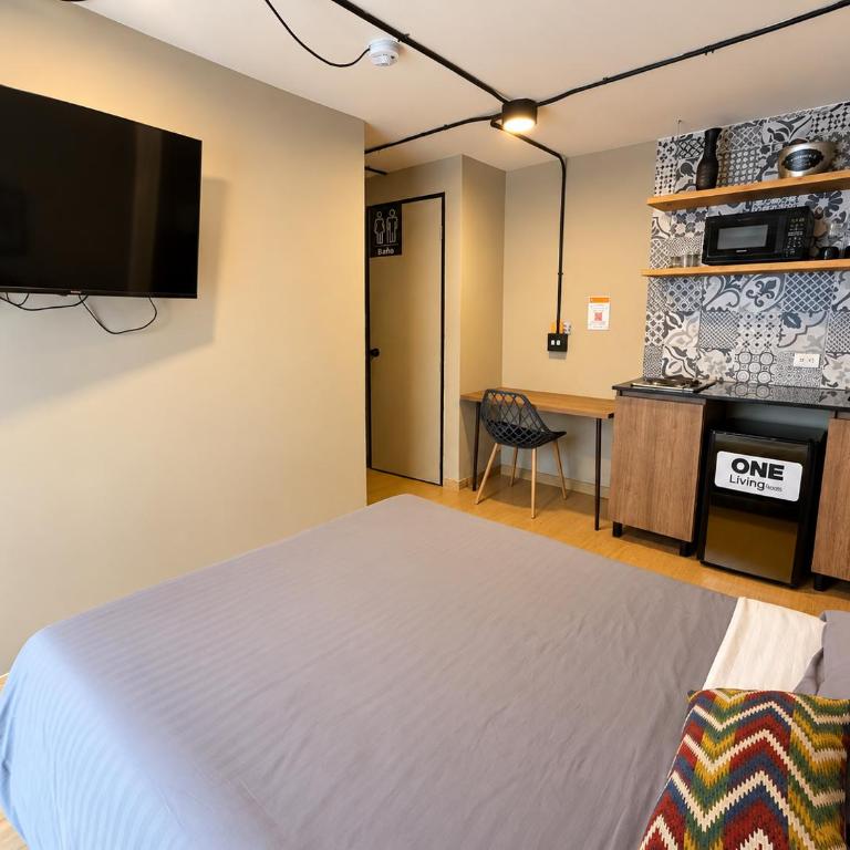 Apartamento privado con patio interno en Medellín ONE103 By Roots Rentals - Apartamento de 1 dormitorio - 3