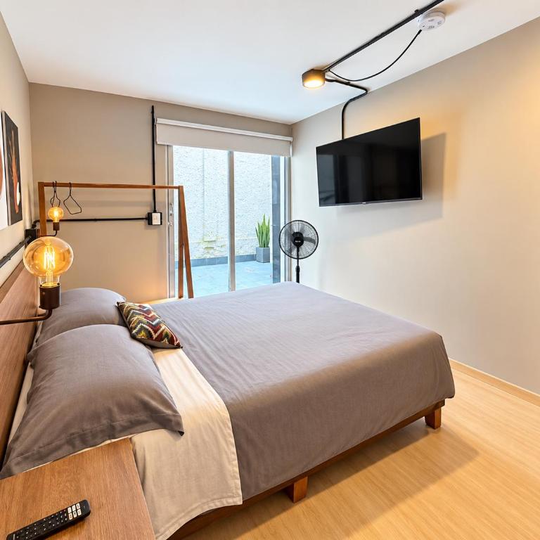 Apartamento privado con patio interno en Medellín ONE103 By Roots Rentals - Apartamento de 1 dormitorio - 6