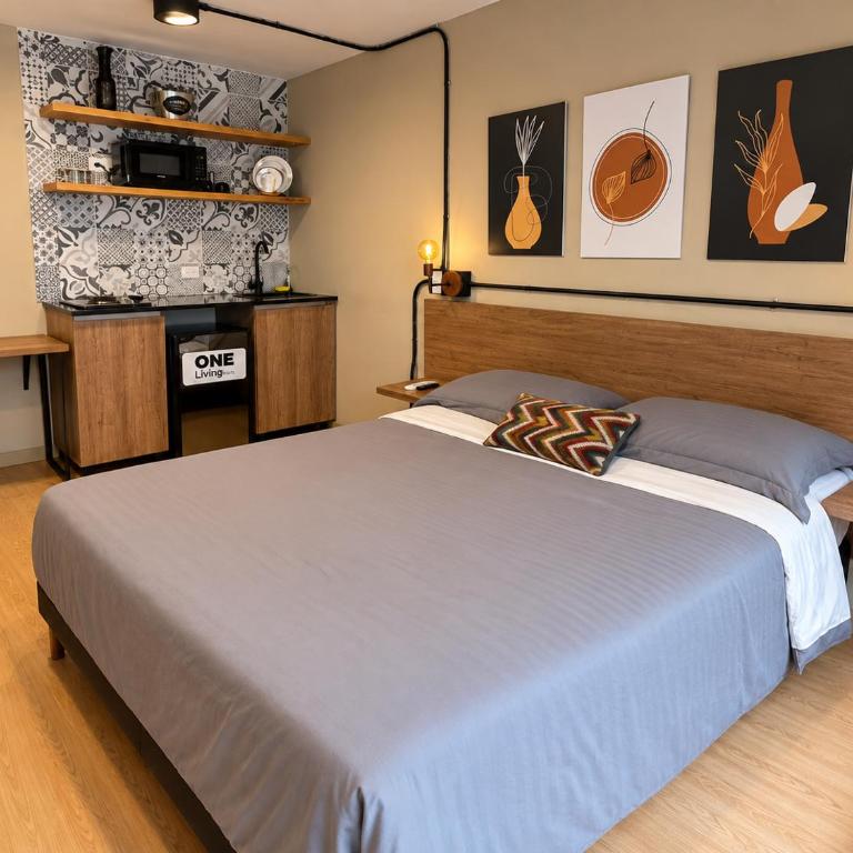Apartamento privado con patio interno en Medellín ONE103 By Roots Rentals - Apartamento de 1 dormitorio - 1