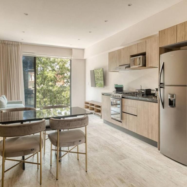 Myla Chapultepec - Appartement 2 Chambres Deluxe avec Balcon - 14