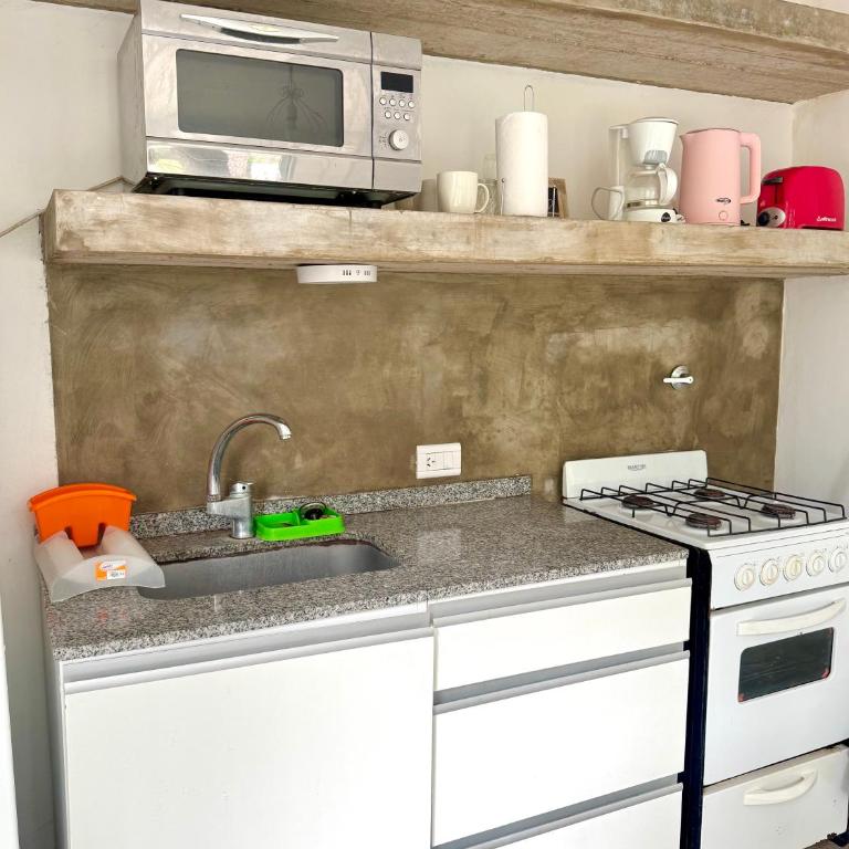 Blancas suites - Departamento en Mar Azul - Apartamento de 1 dormitorio - 6