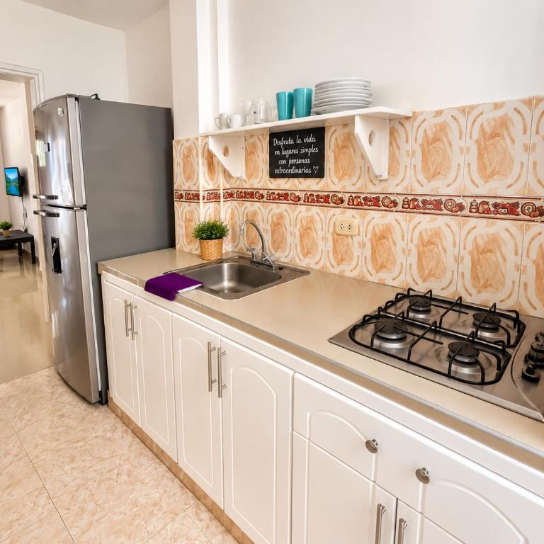 Hostal Mafelo Taganga - Apartamento Estándar de 3 dormitorios - 8